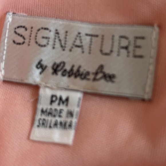 Signature pink lace dress petite M - Picture 3 of 9